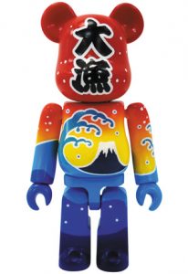 Bearbrick Art Toy con diseño dela Bandera Tairyou