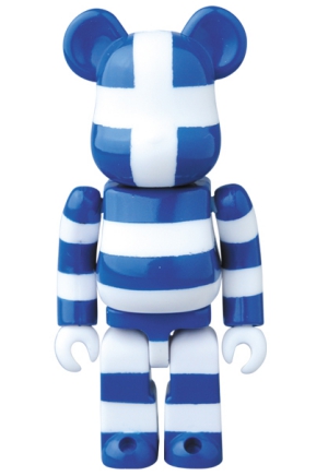 Bearbrick Series 33 Flag Grecia Bearbrick Diseño Flag de Grecia Series 33