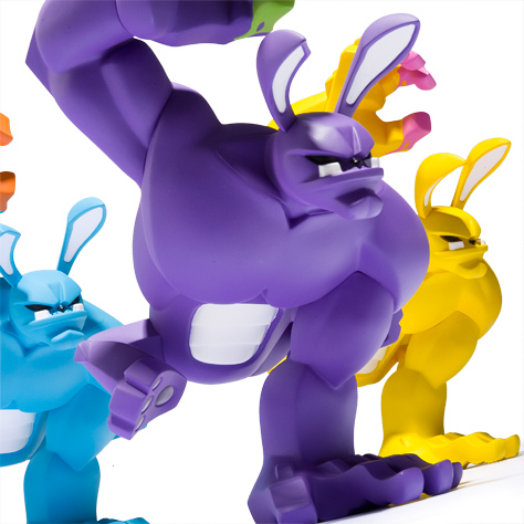 Art Toy Paw! de diferentes colores de Coarse