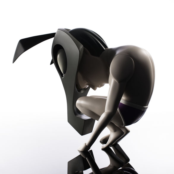 Art Toy de Coarse Dark sorrows