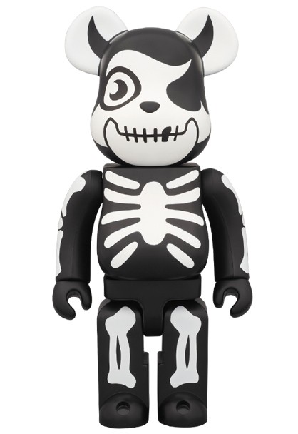 Bearbrick Art Toy Esqueleto Halloween
