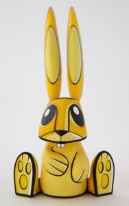 Mr Bunny Art Toy Joe Ledbetter