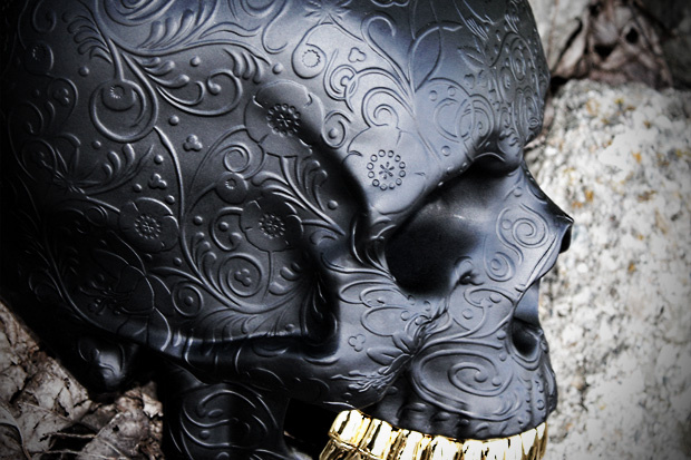 Ssurreal Art Toy de Kidrobot Black Calavera