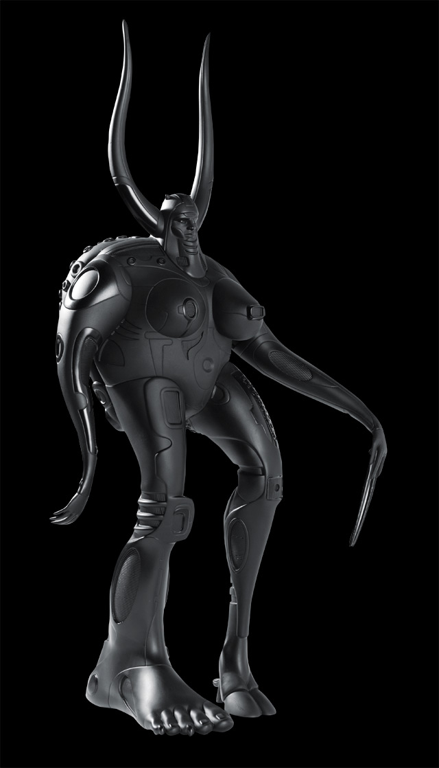 The Goddess de Kidrobot Black Art Toy