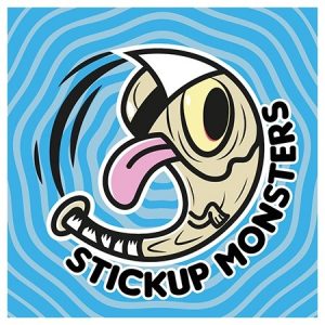 Logo Stickup Monsters Ghost Bat