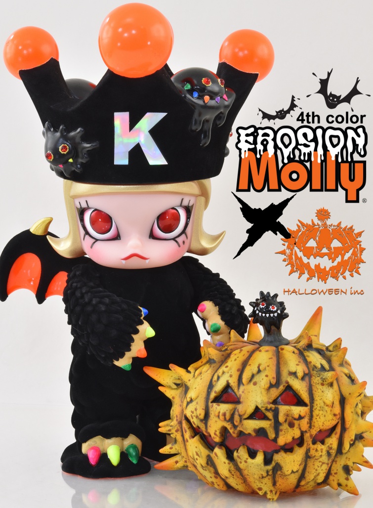 Halloween Molly Art Toy Instinctoy Halloween 2017