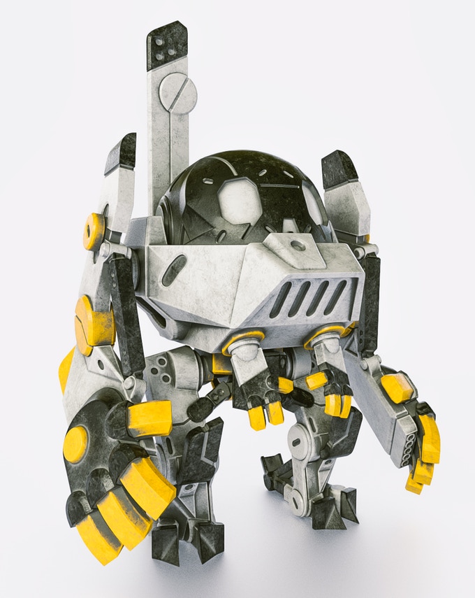 Ghetto Plastic Mechaverita LIMITED_EDITION_LUNAR_LOADER_01 Front