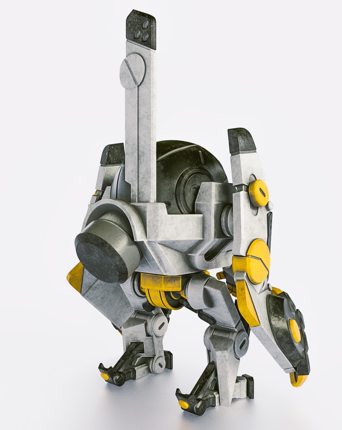 Ghetto Plastic Mechaverita LIMITED_EDITION_LUNAR_LOADER_01 Back