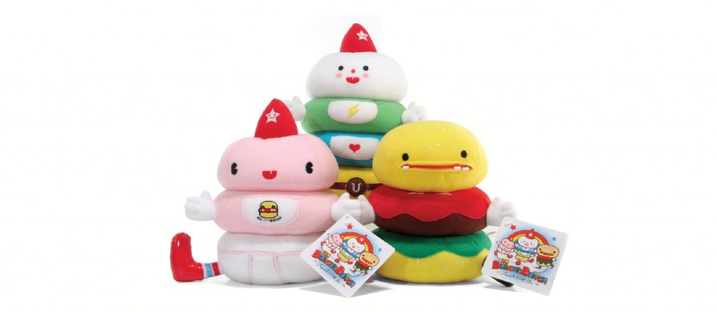 Friends With You Art Toy Burger Bunch