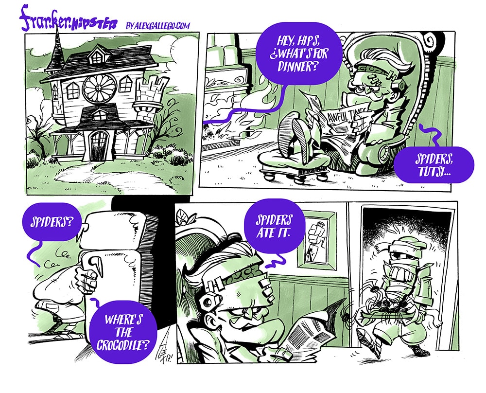Frankenhipster Story Alex Gallego