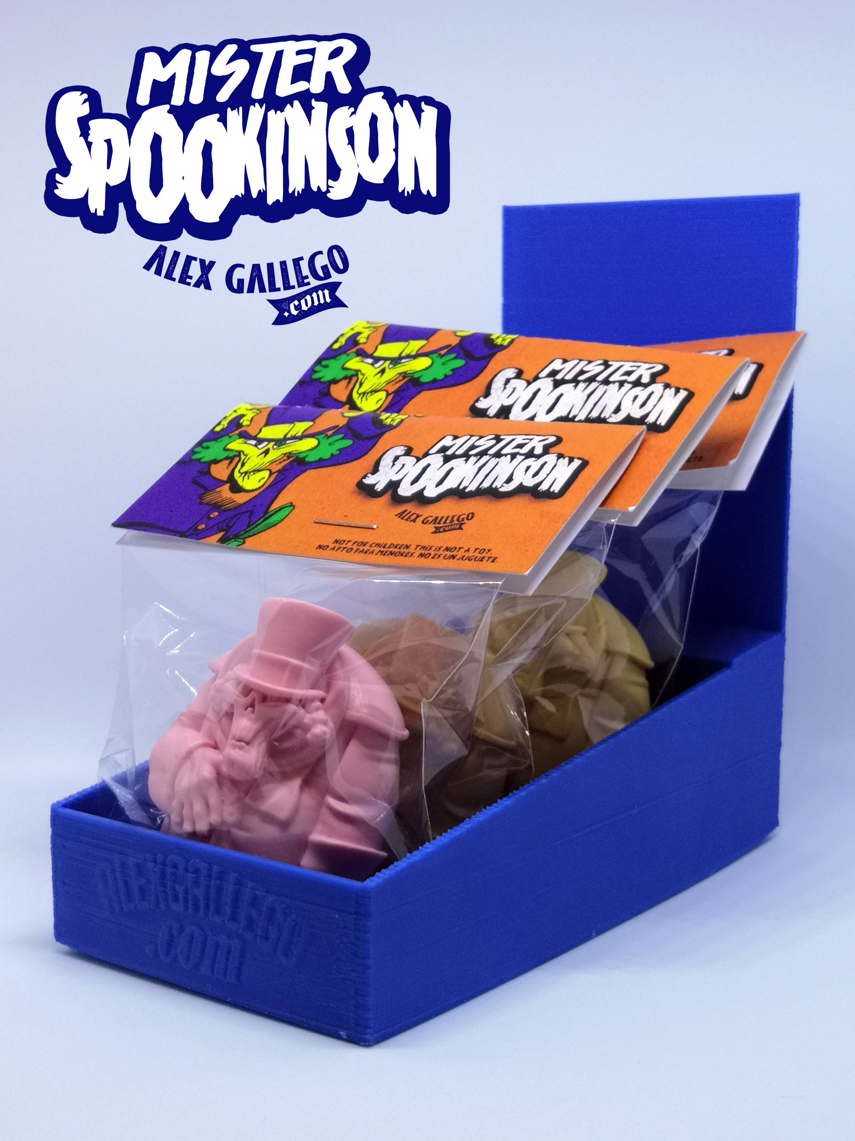 MrSpookinson Art Toy Resin Toy Alex Gallego