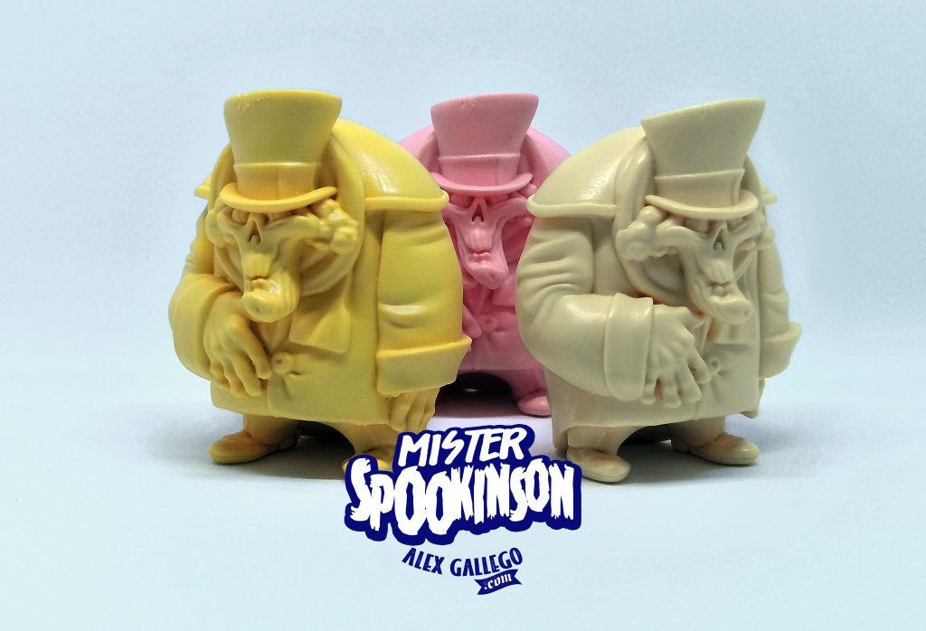 MrSpookinson Art Toy Resin Toy Alex Gallego