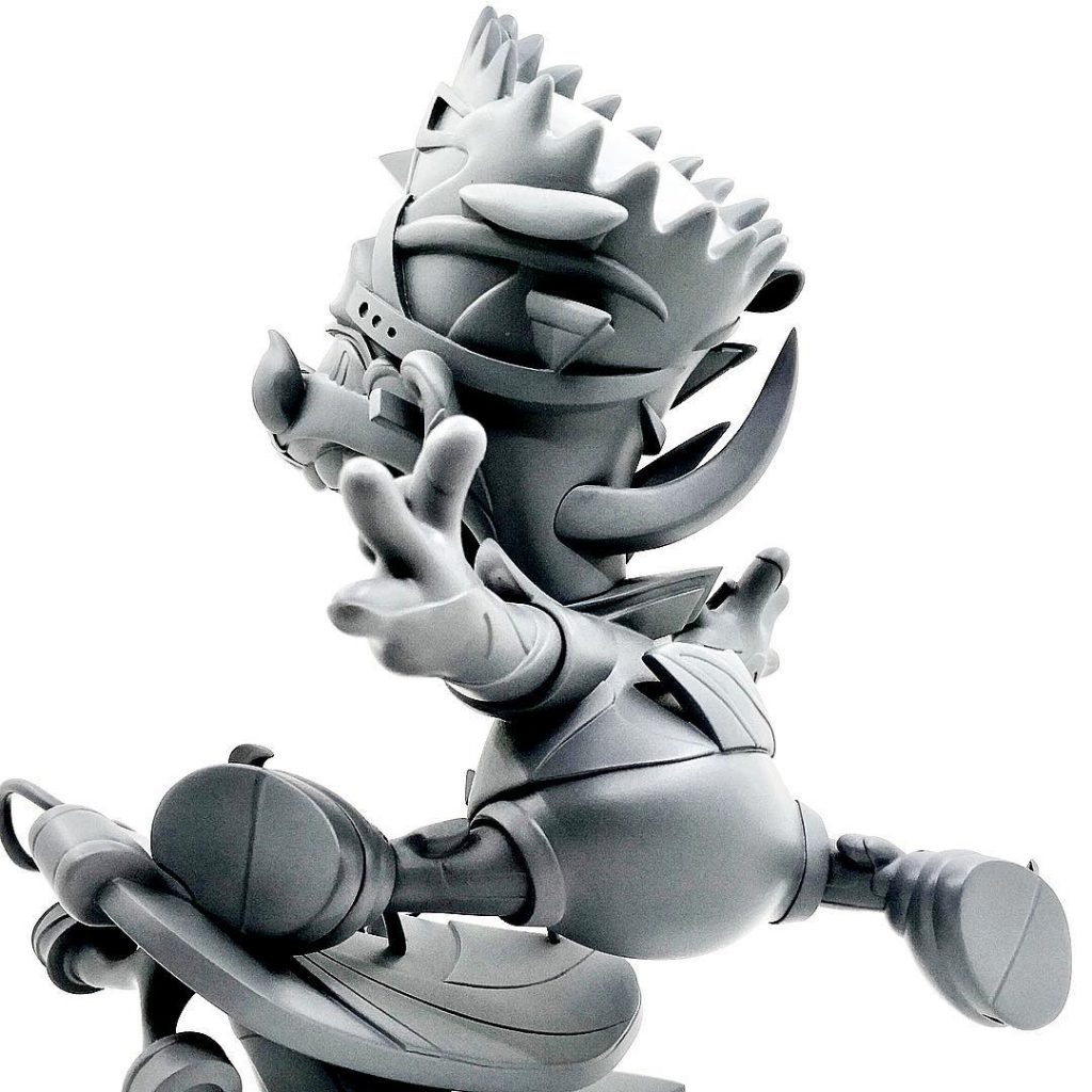 LouisDeGuzman_ElevateVinylSculpture Bart Simpson