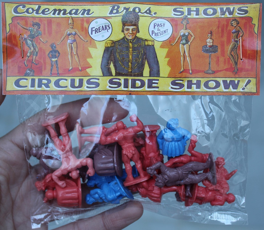 Freakshow Miniatures Set de Betterdaystoys Resin Toys Art Toys
