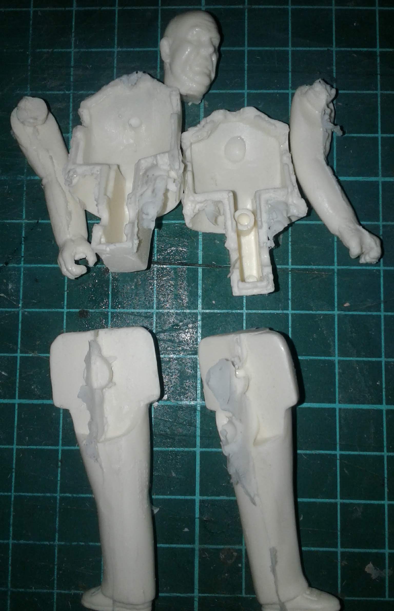 Tor Johnsoh Bombermat Toys Bootleg Resin Toy