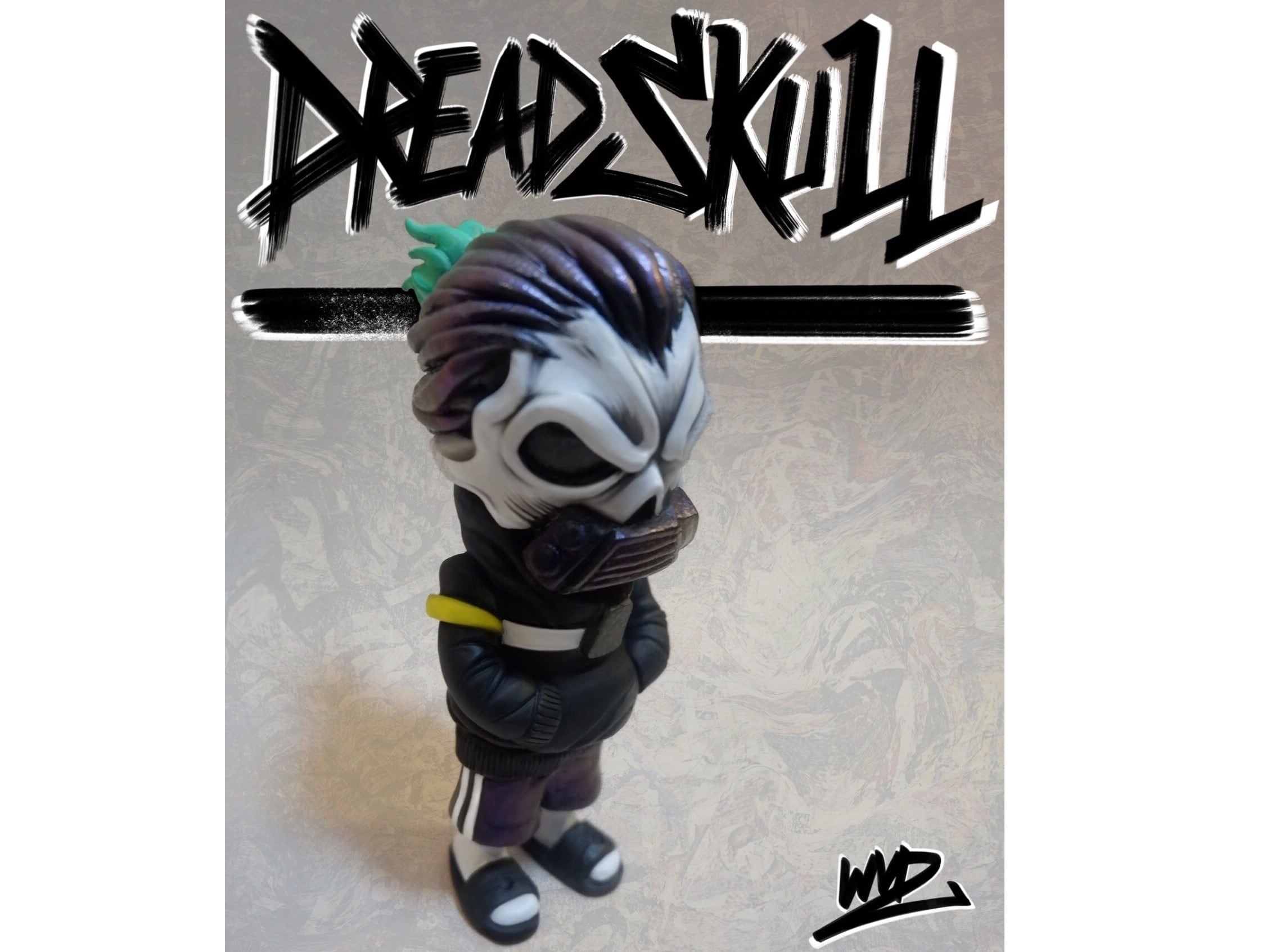 Dread Skull (original edition) de WeirdVader (WVD) Art Toy