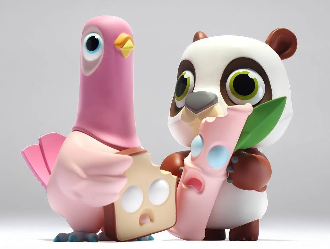 The Valentine's Day Set “Ruffle & Toast” y “Pun Pun & Shoot” de Coarse x PlayHouse Store