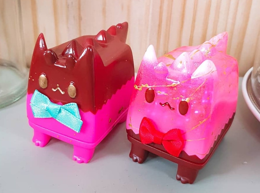 Valentine’s Day Dino Cat 2019 Set de Rato Kim