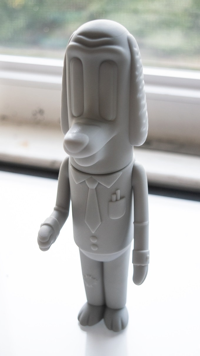 Work Dog Sofubi Vincent Scala Kickstarter Art Toy