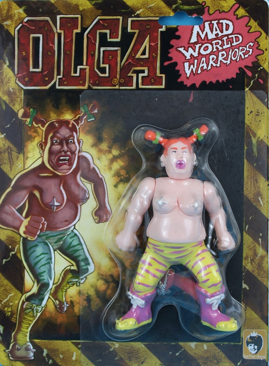 Olga Betterdaystoys Resin Toy Art Toy