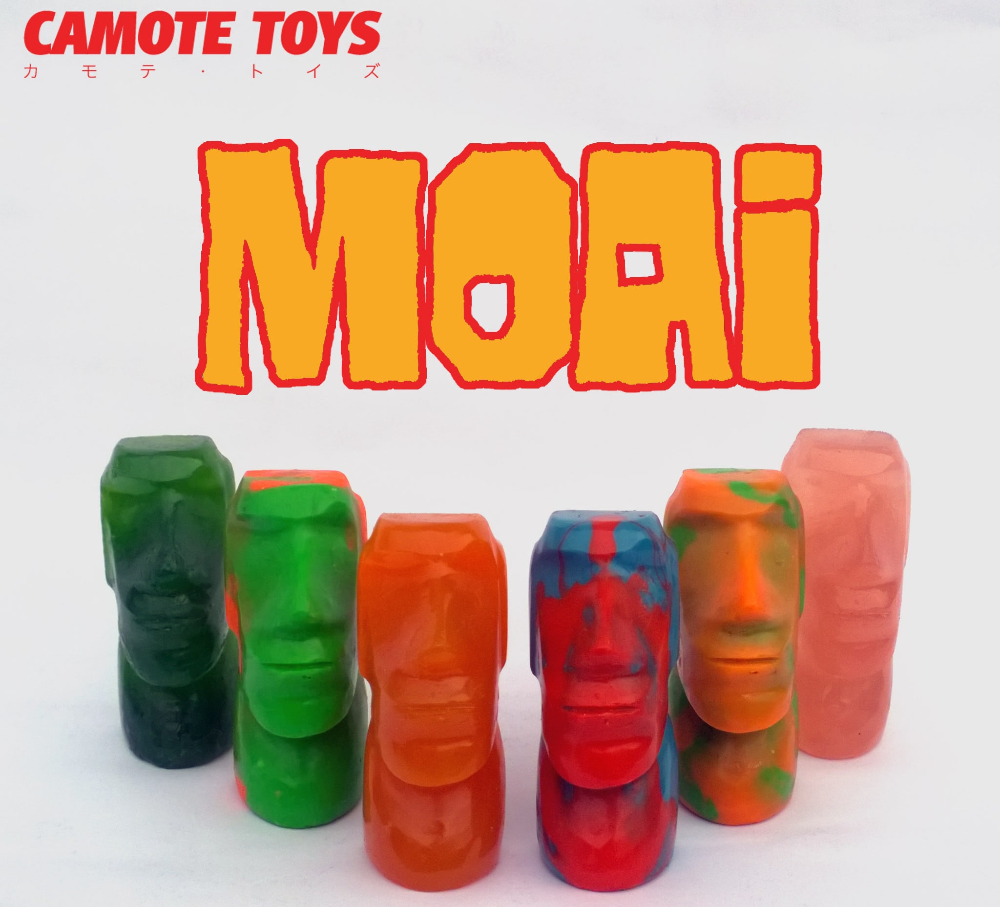Moai Camote Toys Art Toys Resina