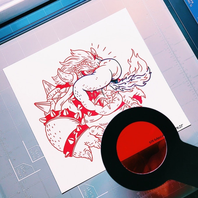 Steganography Art book Art toy Kickstarter Alex Solis (5)