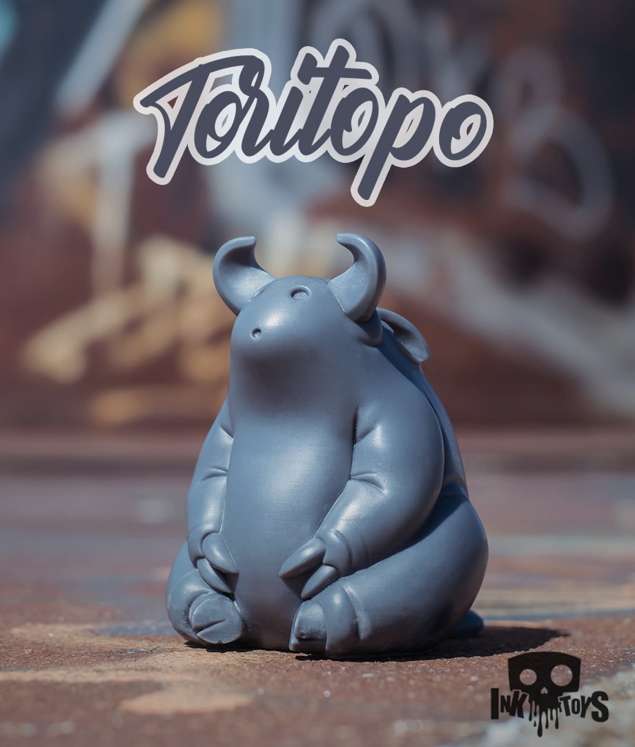 Toritopo Inktoys ARt Toy Resin Toy