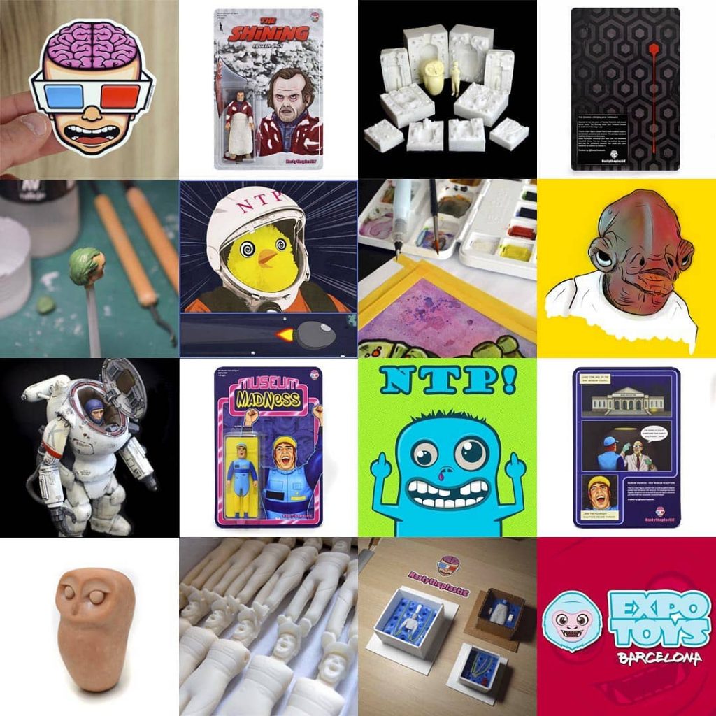 Curso Moldes Silicona Resina Nastytheplastic Expo Toys BCN