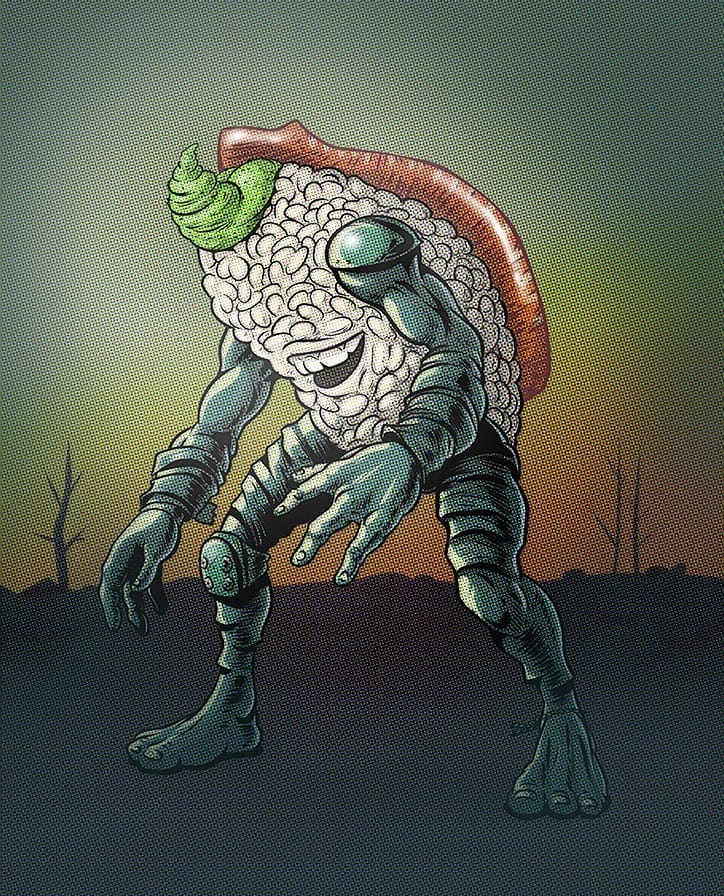 Sushiro Yokai 2.0 Emilio Subira Art Toy Resin Toy