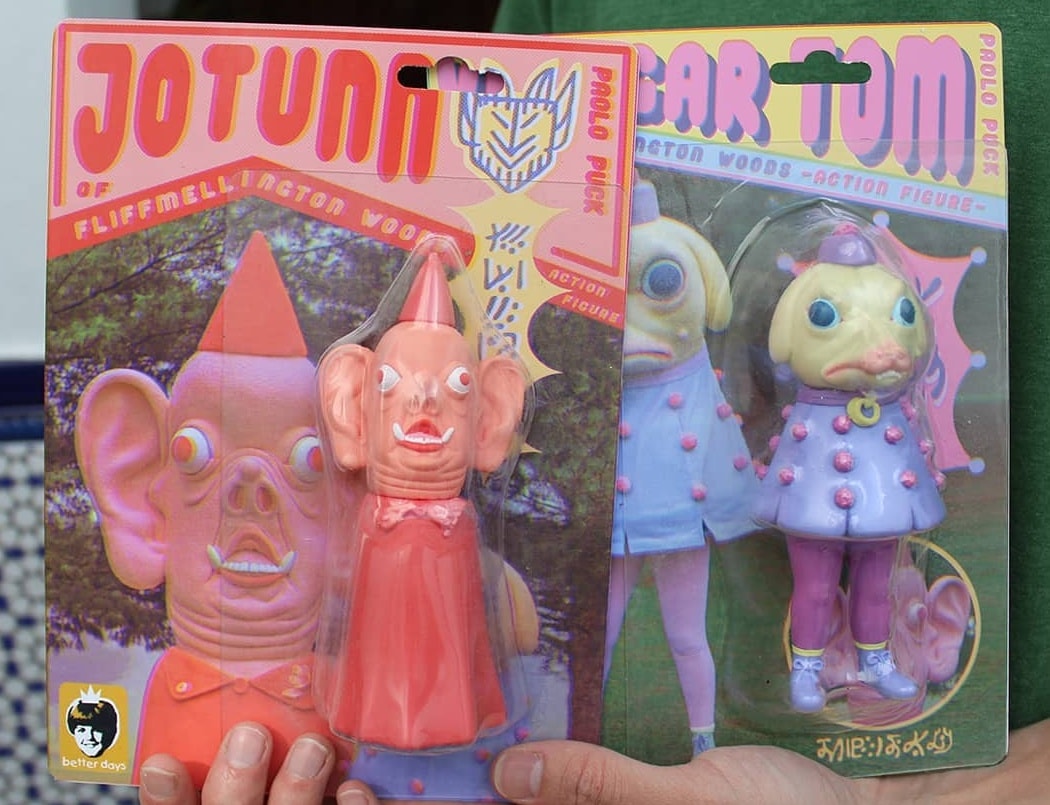 Vinegar Tom Jo Tunn Betterdaystoys Paolo Puck Art Toy Resin Toy