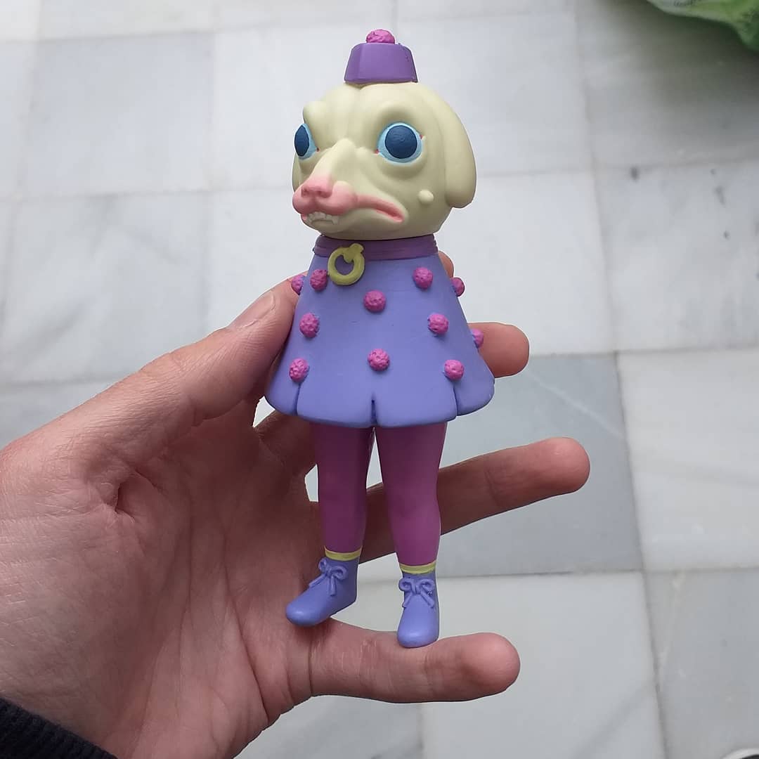 Vinegar Tom Jo Tunn Betterdaystoys Paolo Puck Art Toy Resin Toy