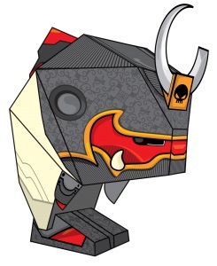 Pezares Exposicion Art Toys Paper Toy