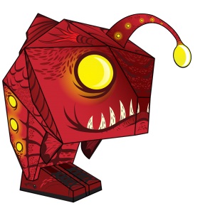 Pezares Exposicion Art Toys Paper Toy