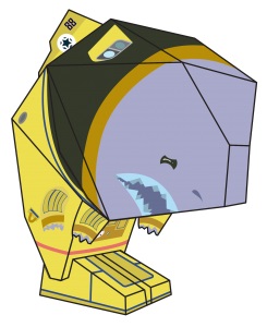 Pezares Exposicion Art Toys Paper Toy