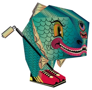 Pezares Exposicion Art Toys Paper Toy