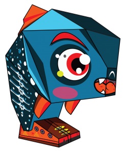 Pezares Exposicion Art Toys Paper Toy