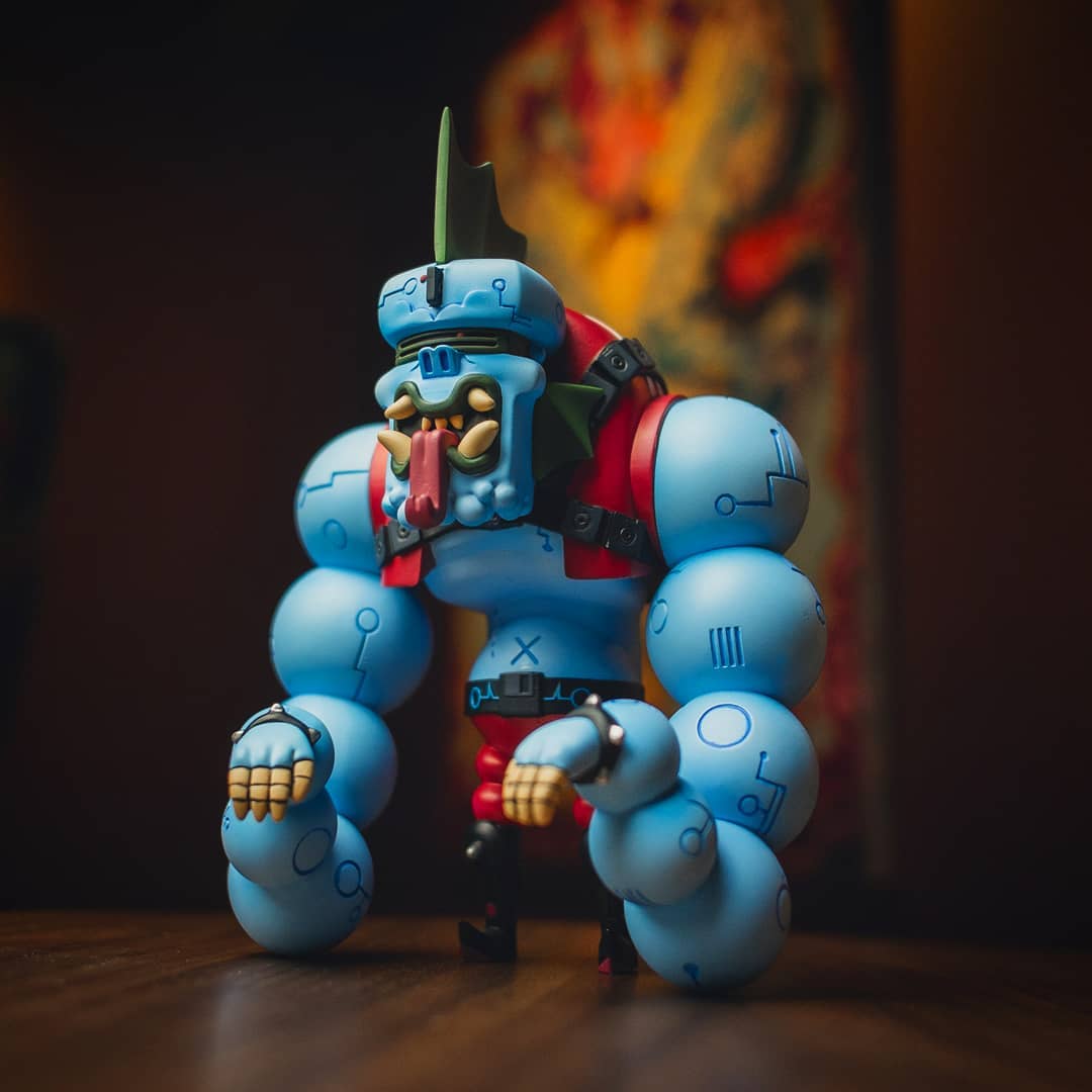 Burbarg Rultron 6 Forest Art Toy Resin Toy