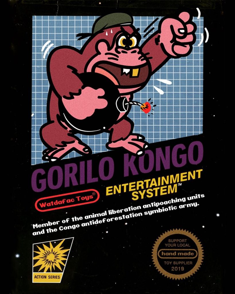 Gorilo Kongo Watdafac Toys Art Toys Resin