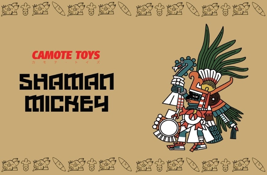 Shaman Mickey Camote Toys Art Toy Resin