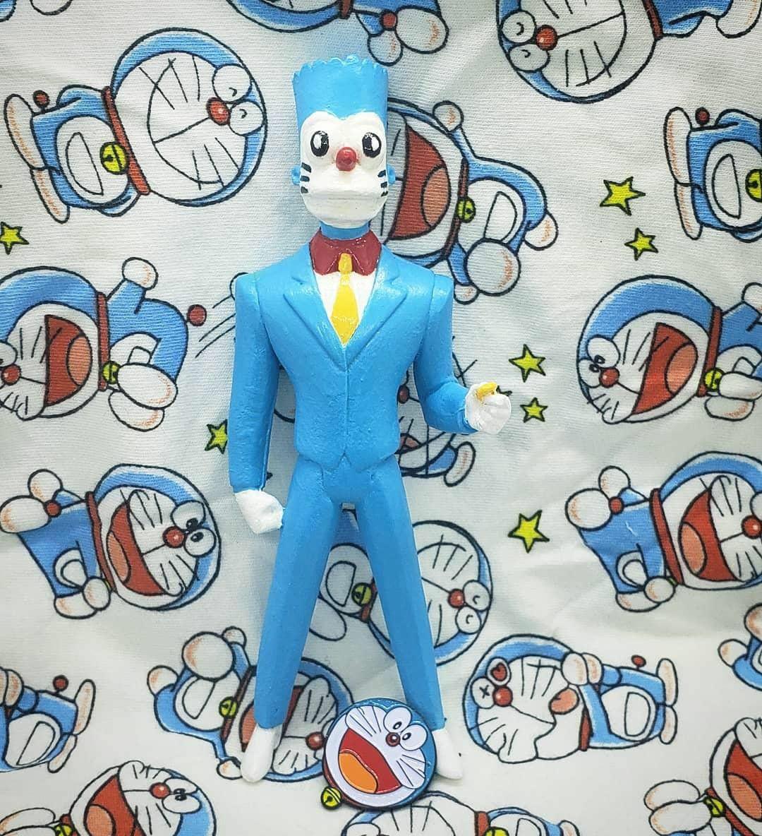 Don Bartholomew J Jeff Cinco Resin Toy The Simpsons Bart 