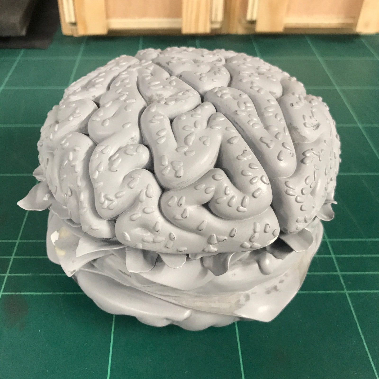McBrain Emilio Garcia Escultura Art Toy Resina