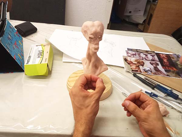 Taller Escultura Fantastica Consell 81 Oscar Berlanga