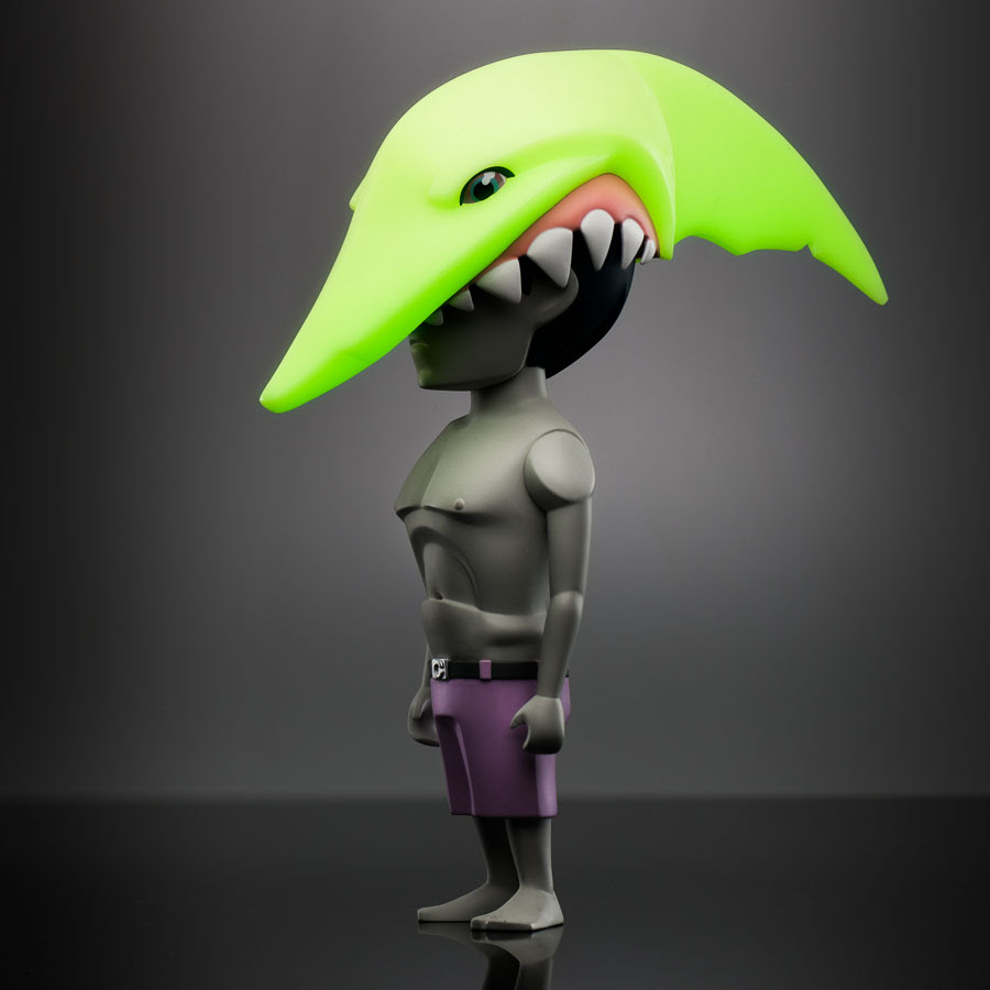 Jaws x Aura Ignited Coarse Art Toy Sculpture