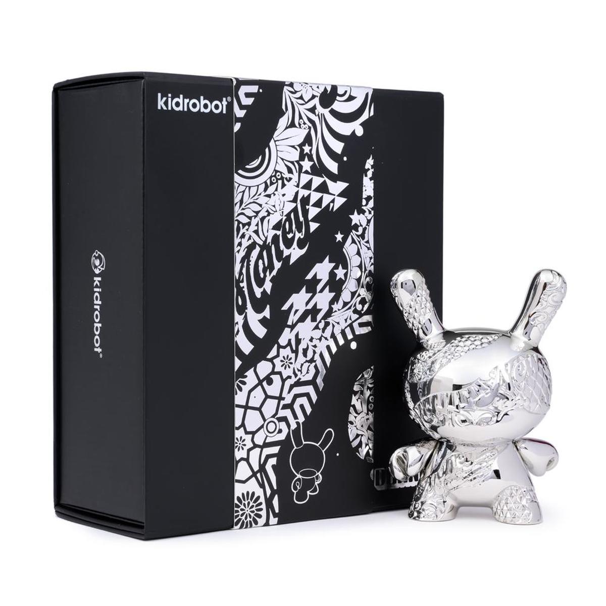 Kidrobot New Money Metal Dunny Tristan Eaton 5 inch Art Toy
