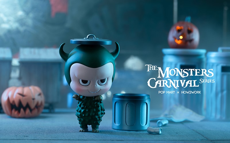 The Monsters Carnival Series Popmart How2Work Kasing Lung