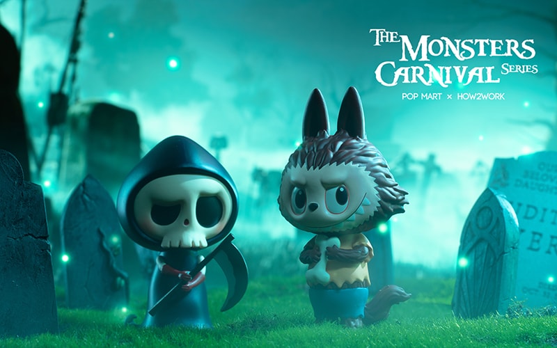 The Monsters Carnival Series Popmart How2Work Kasing Lung