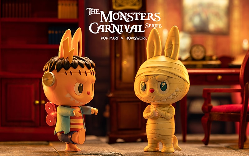 The Monsters Carnival Series Popmart How2Work Kasing Lung