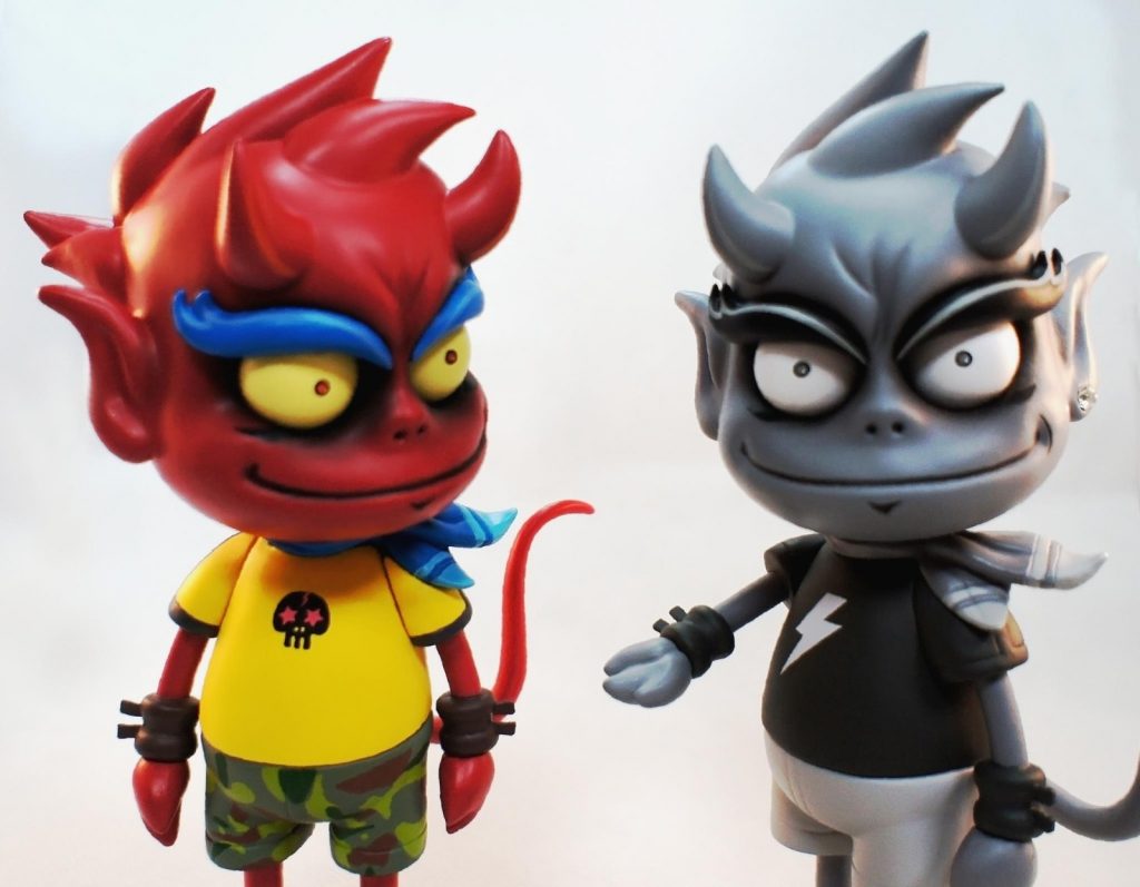Urban Devil Pepperjerry Art Toy Rock