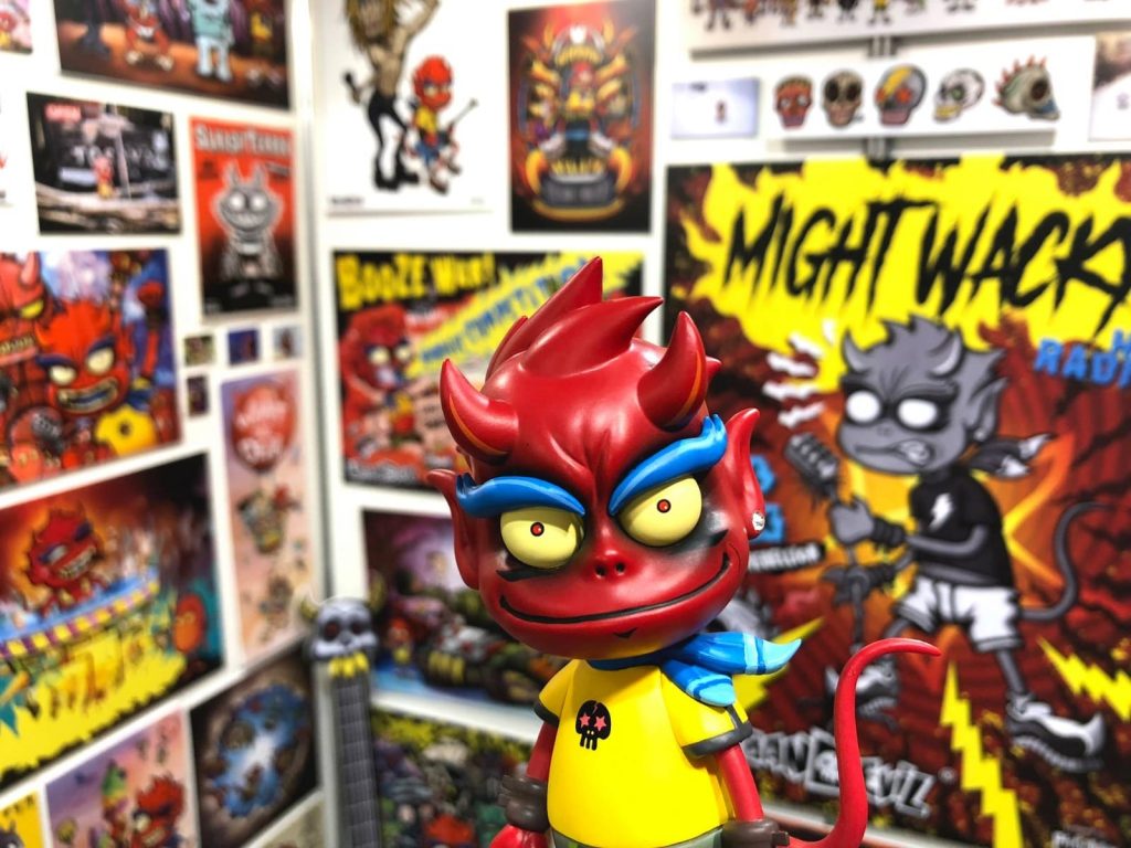 Urban Devil Pepperjerry Art Toy Rock