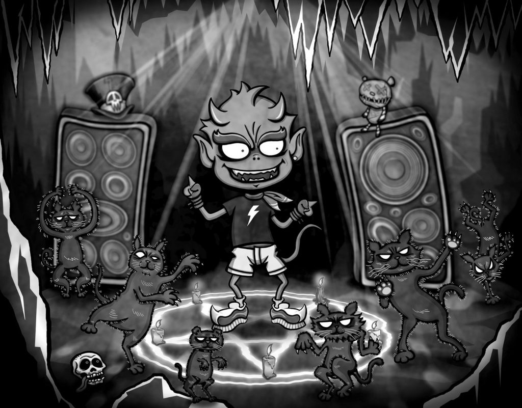 Urban Devil Pepperjerry Art Toy Rock